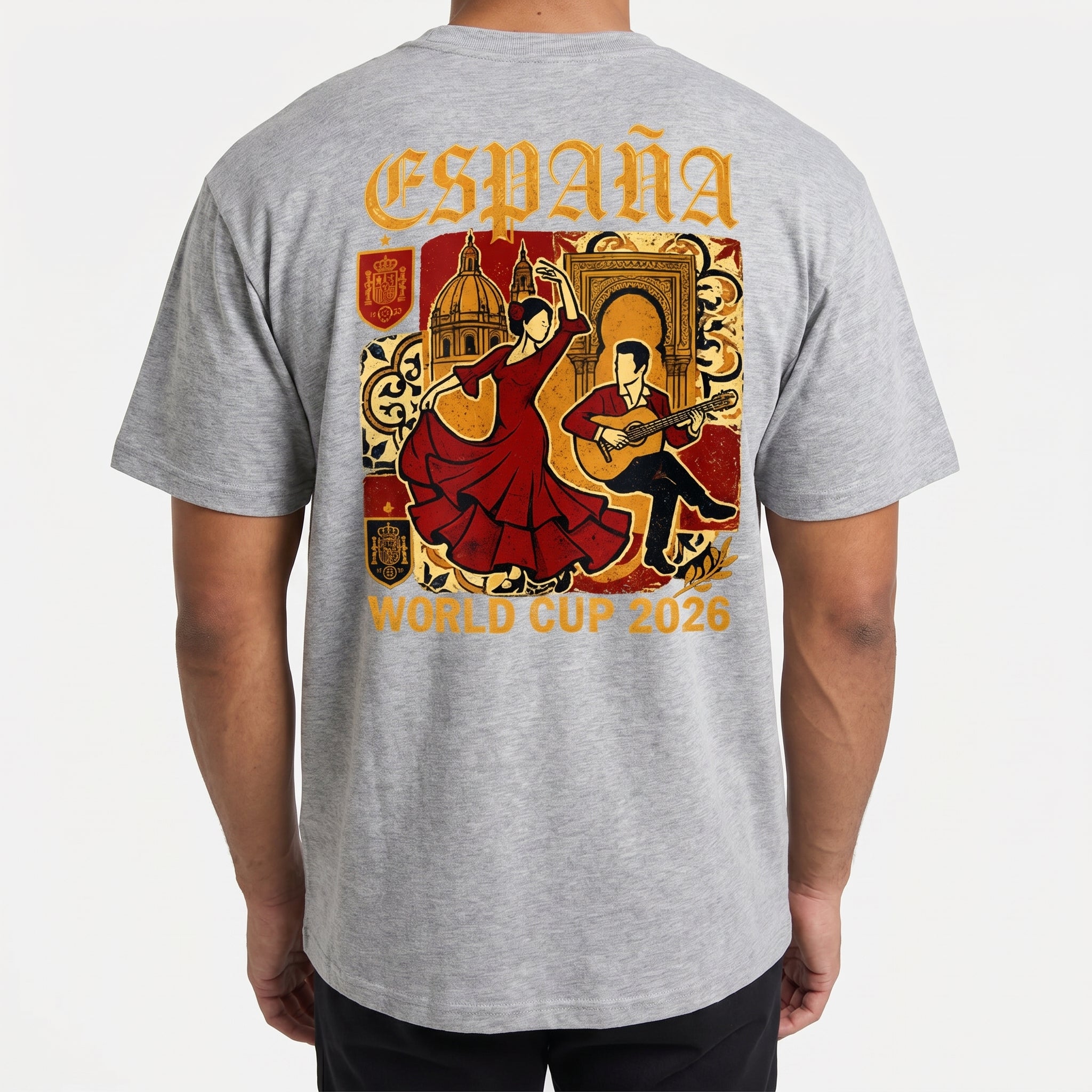 Spain World Cup 2026 T-Shirt | Exclusive Heritage Design | Oversized Fit