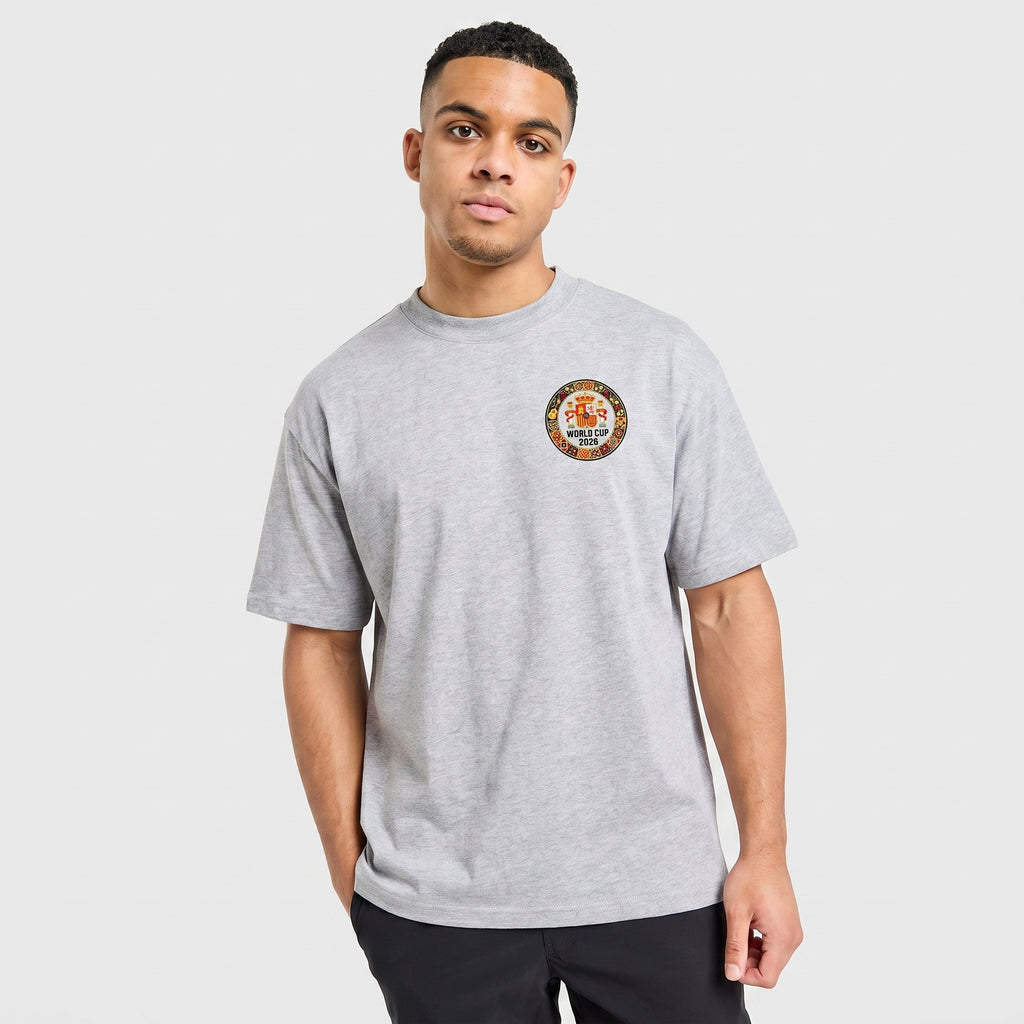 Spain World Cup 2026 T-Shirt | Exclusive Heritage Design | Oversized Fit