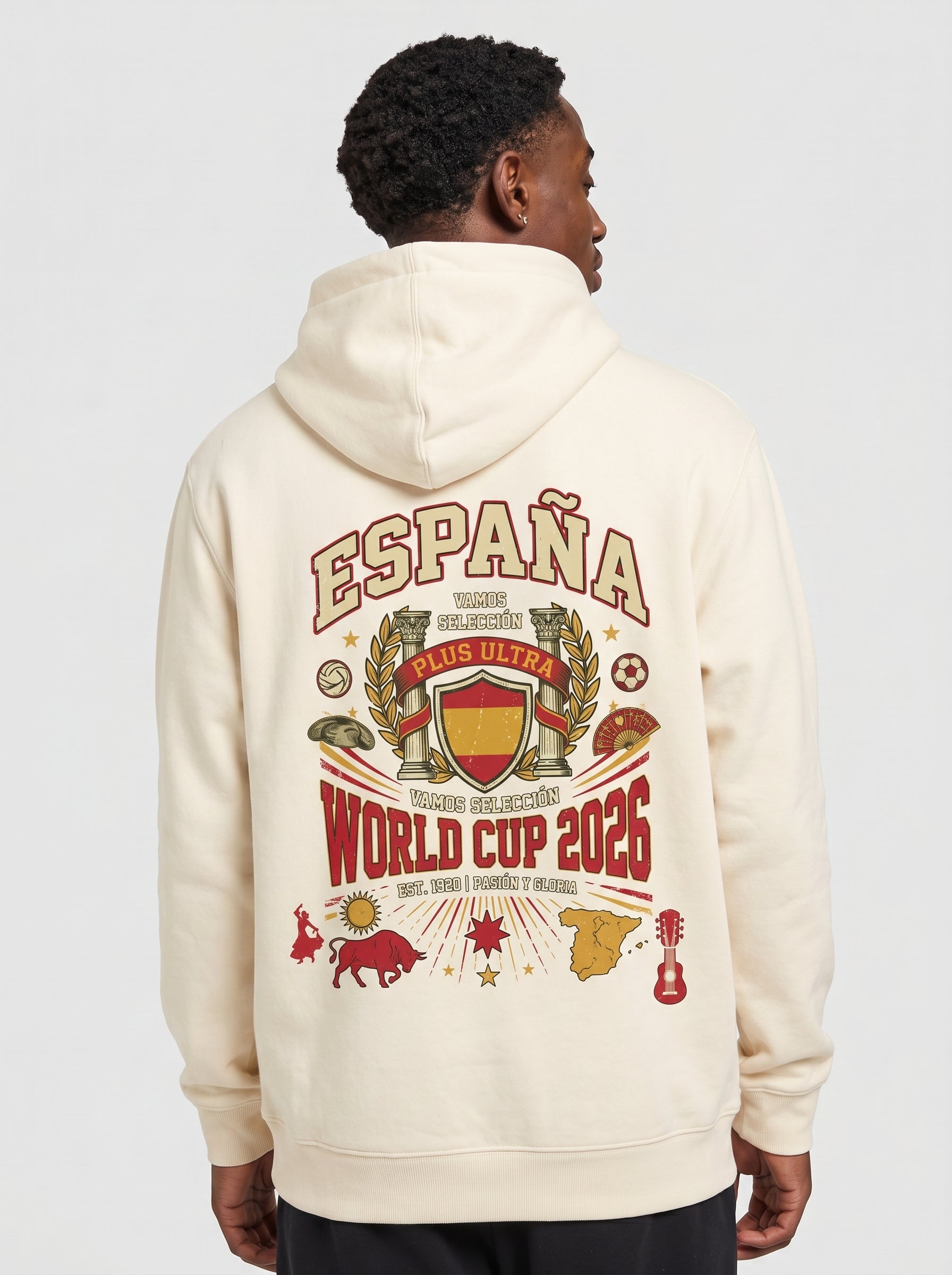 Spain World Cup 2026 Hoodie| Exclusive Heritage Design | Regular Fit
